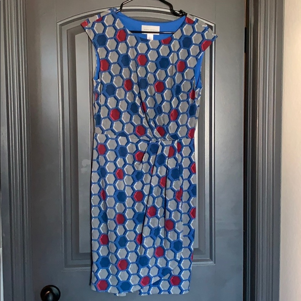 Donna Morgan geometric print dress
